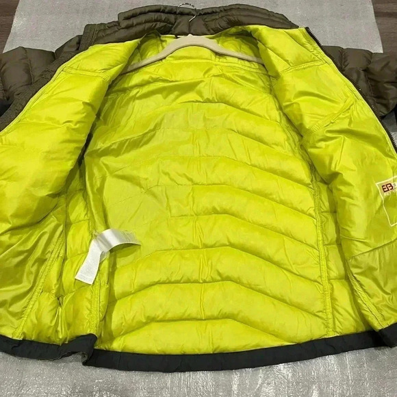 [L]Eddie Bauer Goose Down Filled Cordura Men  Light Puffer Jacket - Picture 6 of 13